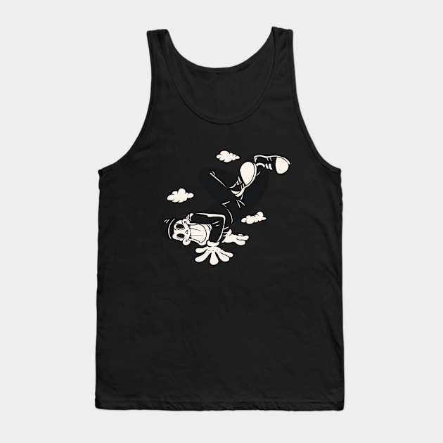 SportySkull - Breakdance Tank Top by TomiAx